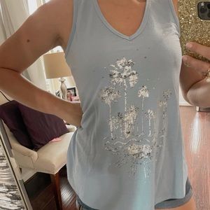 New Blue Tank Top